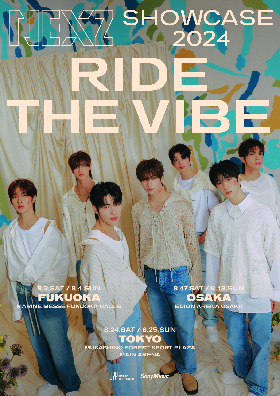 NEXZ ショーケース ボストンバッグ ride the vibe 2024